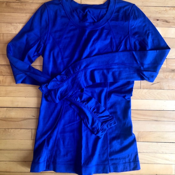 lululemon athletica Tops - merino wool lululemon running vase layer.
